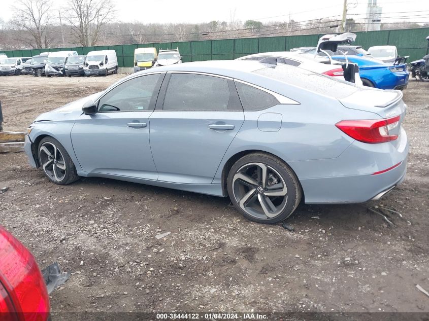 2022 HONDA ACCORD SPORT - 1HGCV1F39NA072355