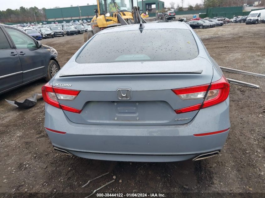 2022 HONDA ACCORD SPORT - 1HGCV1F39NA072355