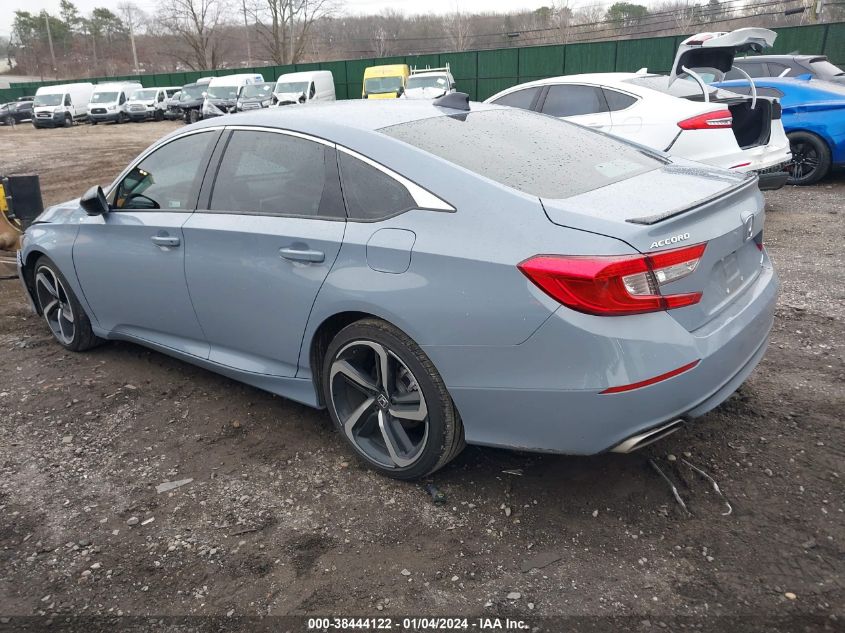 2022 HONDA ACCORD SPORT - 1HGCV1F39NA072355
