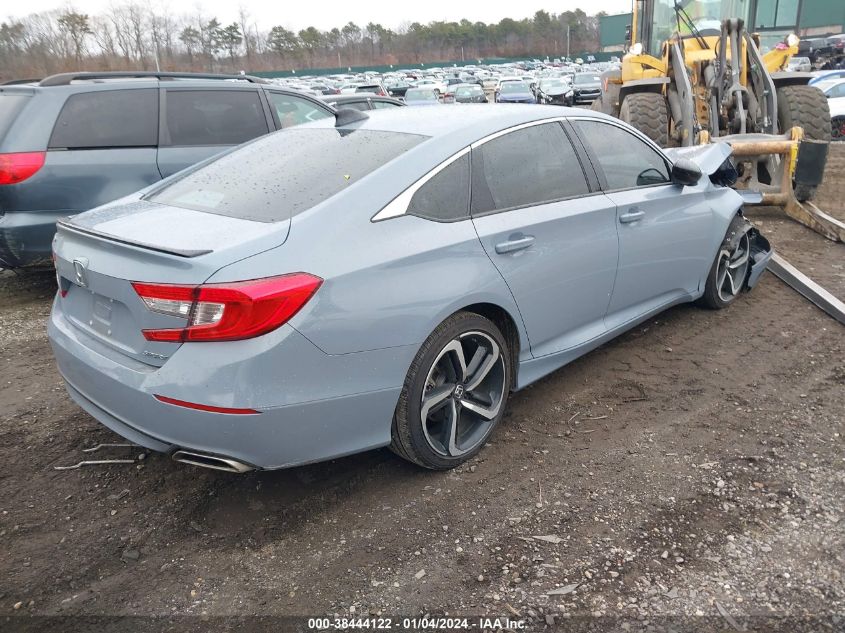 2022 HONDA ACCORD SPORT - 1HGCV1F39NA072355