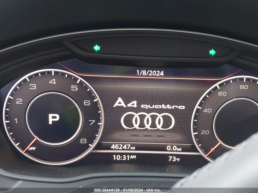 VIN WAUENAF40KA007578 2019 AUDI A4 PREMIUM PLUS