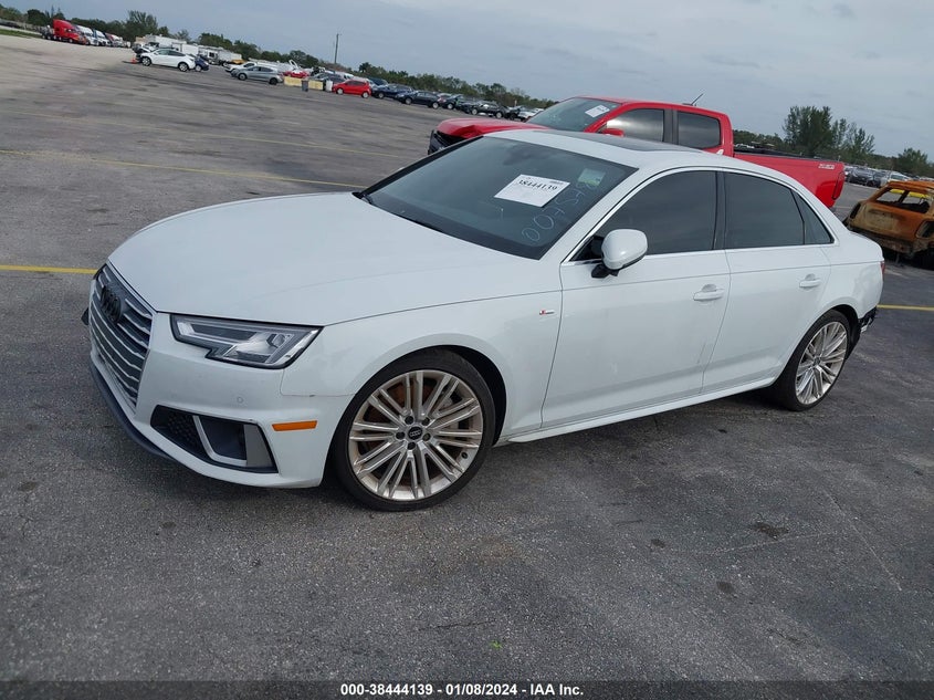 VIN WAUENAF40KA007578 2019 AUDI A4 PREMIUM PLUS