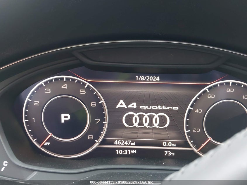 VIN WAUENAF40KA007578 2019 AUDI A4 PREMIUM PLUS