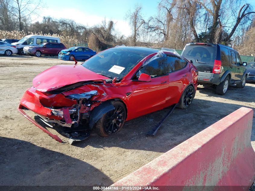 2023 TESLA MODEL Y - 7SAYGDEE1PA123022