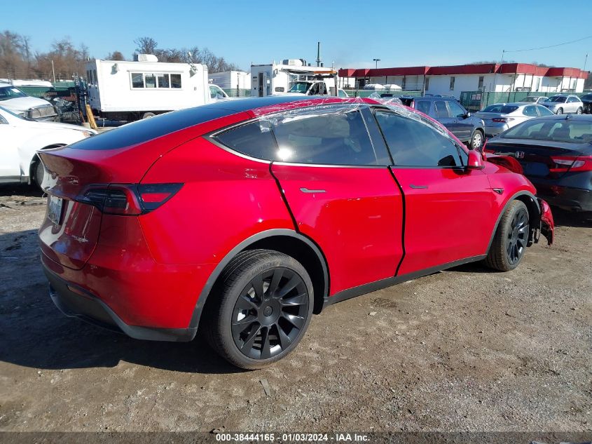 2023 TESLA MODEL Y - 7SAYGDEE1PA123022