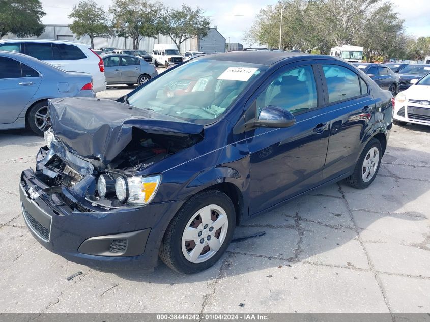 2015 CHEVROLET SONIC LS - 1G1JA5SH1F4171917