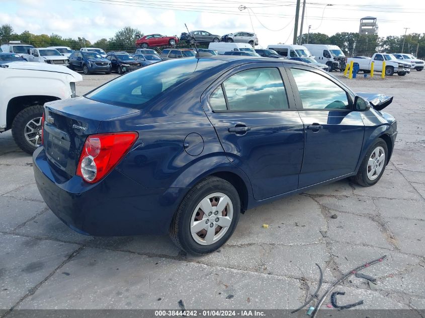 2015 CHEVROLET SONIC LS - 1G1JA5SH1F4171917