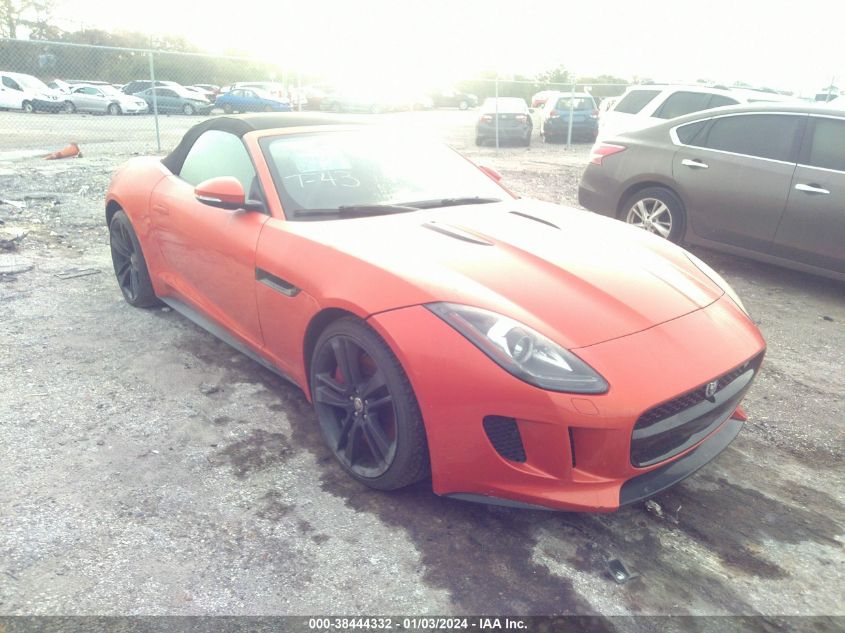 2014 JAGUAR F-TYPE V8 S SAJWA6GLXEMK00430