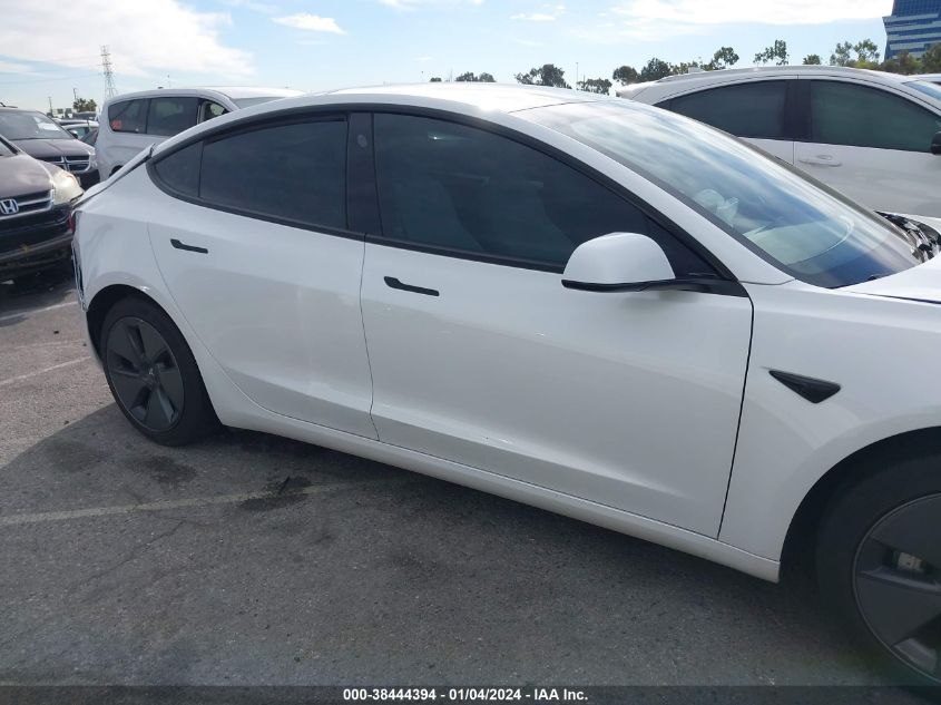 2021 TESLA MODEL 3 - 5YJ3E1EA6MF031332