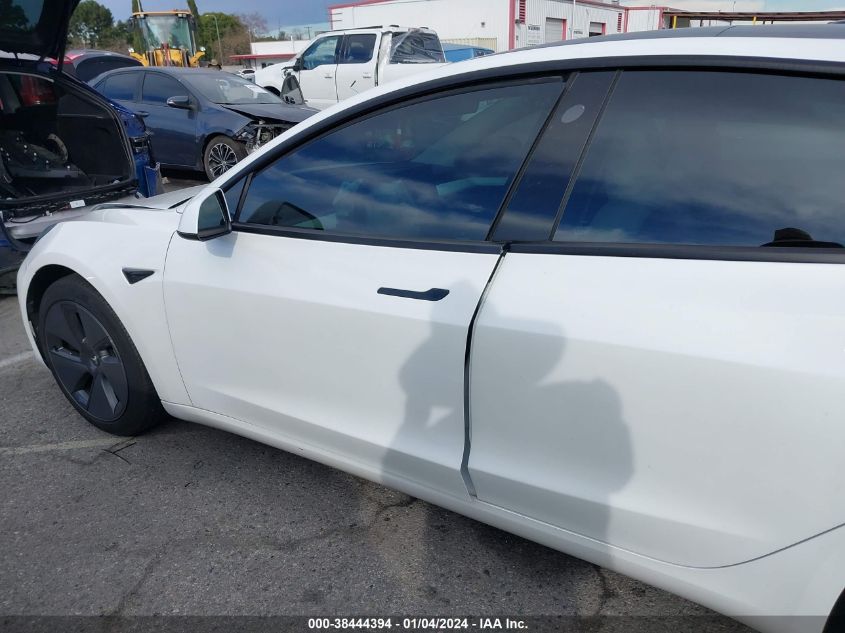 2021 TESLA MODEL 3 - 5YJ3E1EA6MF031332