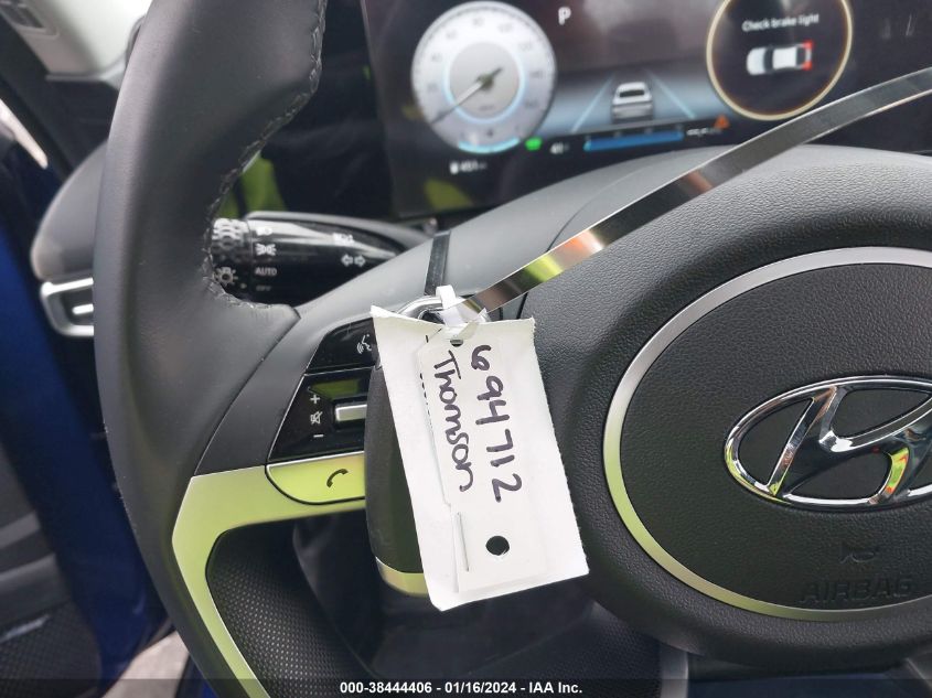 2023 HYUNDAI ELANTRA HYBRID LIMITED - KMHLN4AJ4PU059399