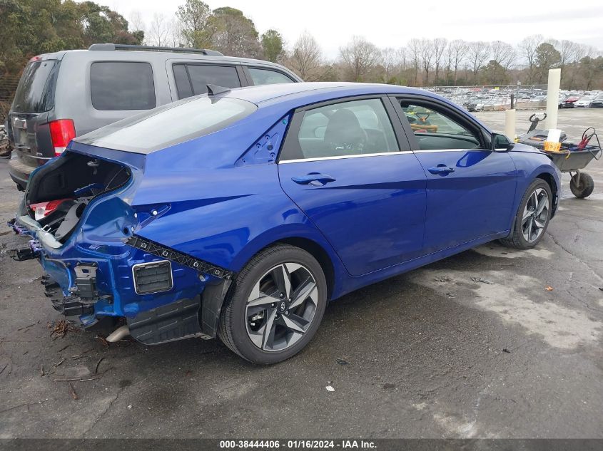 2023 HYUNDAI ELANTRA HYBRID LIMITED - KMHLN4AJ4PU059399