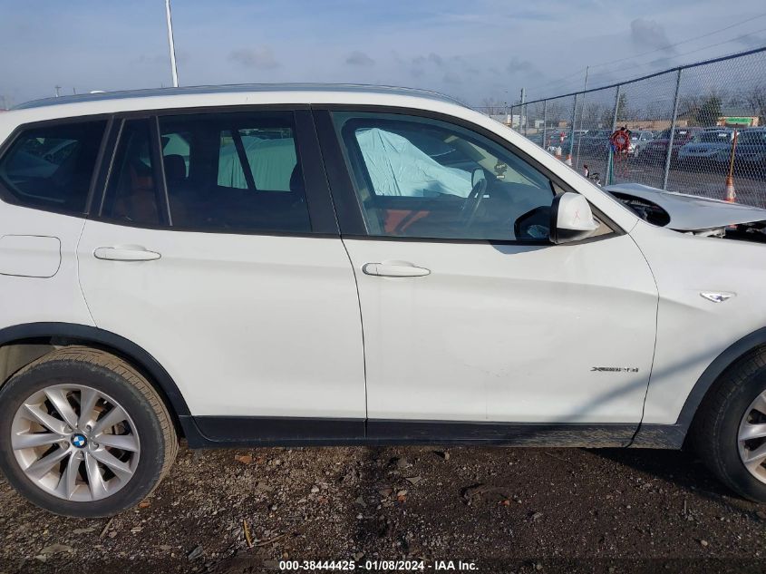 2014 BMW X3 XDRIVE28I - 5UXWX9C55E0D43770