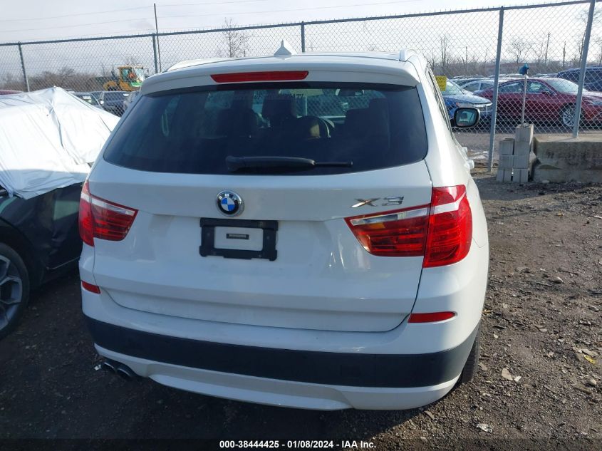 2014 BMW X3 XDRIVE28I - 5UXWX9C55E0D43770