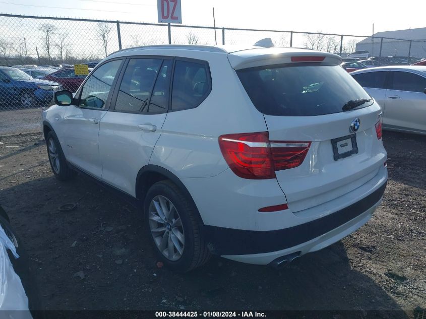 2014 BMW X3 XDRIVE28I - 5UXWX9C55E0D43770