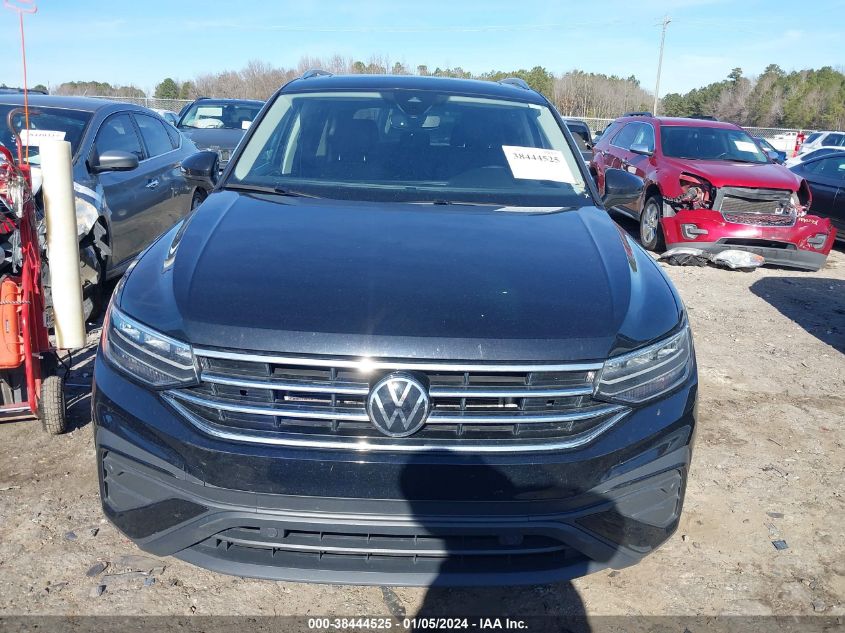 2022 VOLKSWAGEN TIGUAN 2.0T SE - 3VV3B7AX0NM170439