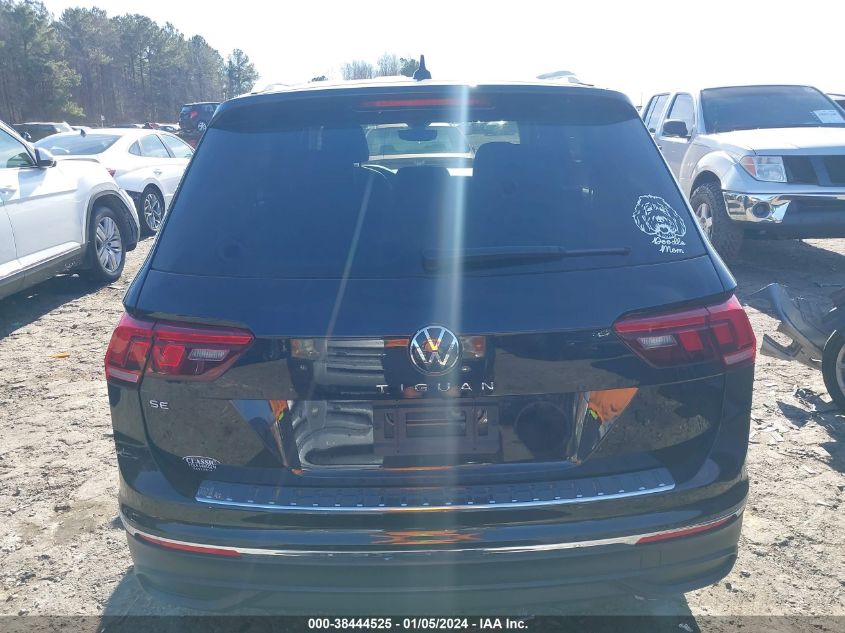 2022 VOLKSWAGEN TIGUAN 2.0T SE - 3VV3B7AX0NM170439