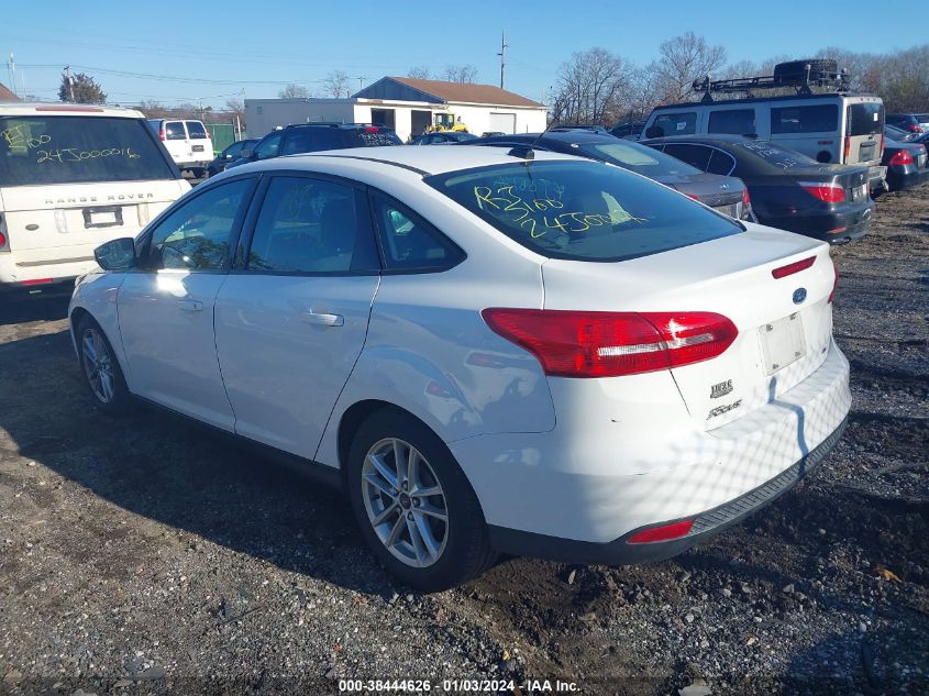 2016 FORD FOCUS SE - 1FADP3F25GL240604