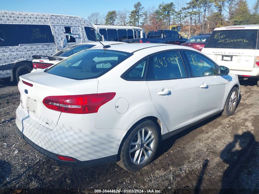 2016 FORD FOCUS SE - 1FADP3F25GL240604