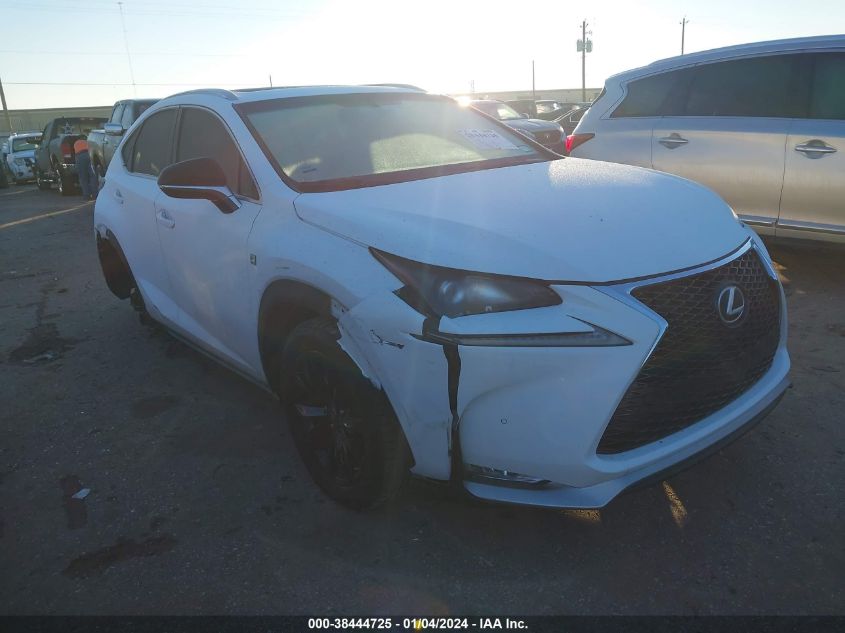 2017 LEXUS NX 200T F SPORT - JTJYARBZ0H2075293