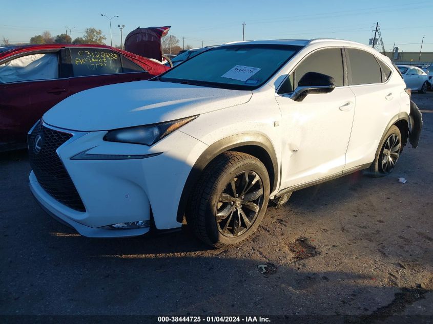2017 LEXUS NX 200T F SPORT - JTJYARBZ0H2075293