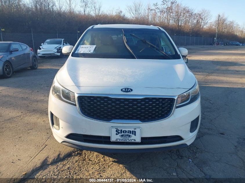 2015 KIA SEDONA LX - KNDMB5C19F6058028