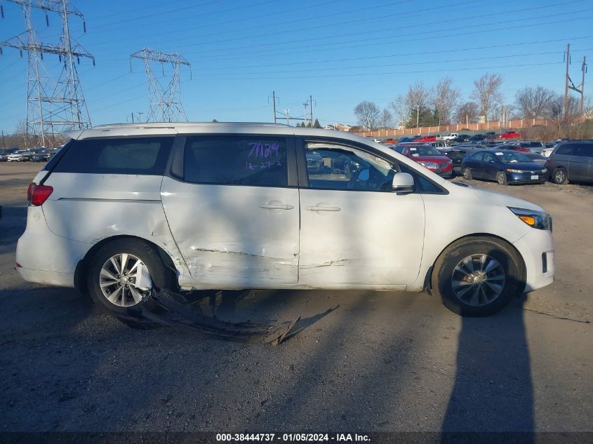 2015 KIA SEDONA LX - KNDMB5C19F6058028