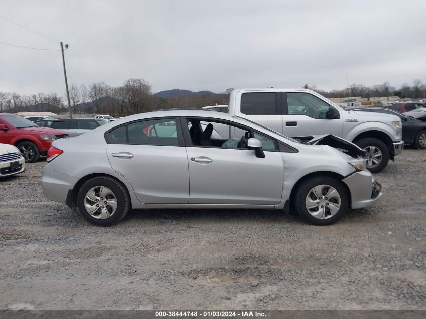 2013 HONDA CIVIC LX - 19XFB2F55DE006635