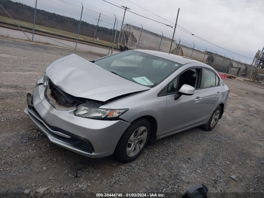 2013 HONDA CIVIC LX - 19XFB2F55DE006635