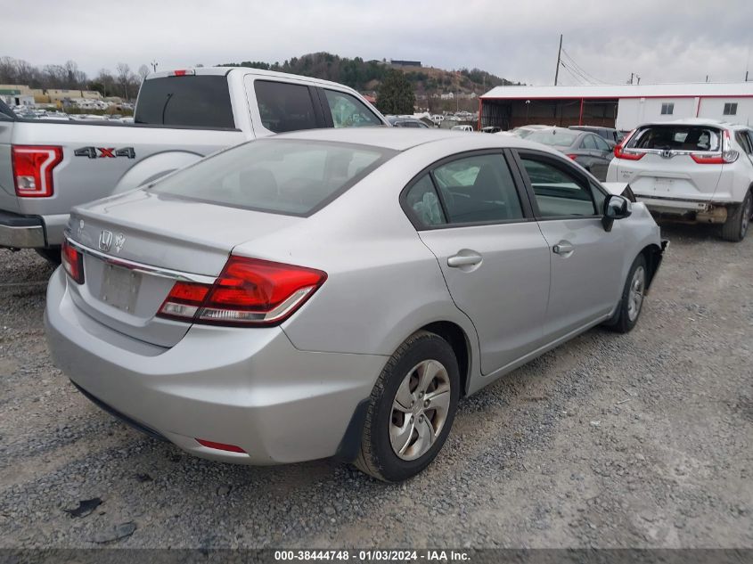 2013 HONDA CIVIC LX - 19XFB2F55DE006635