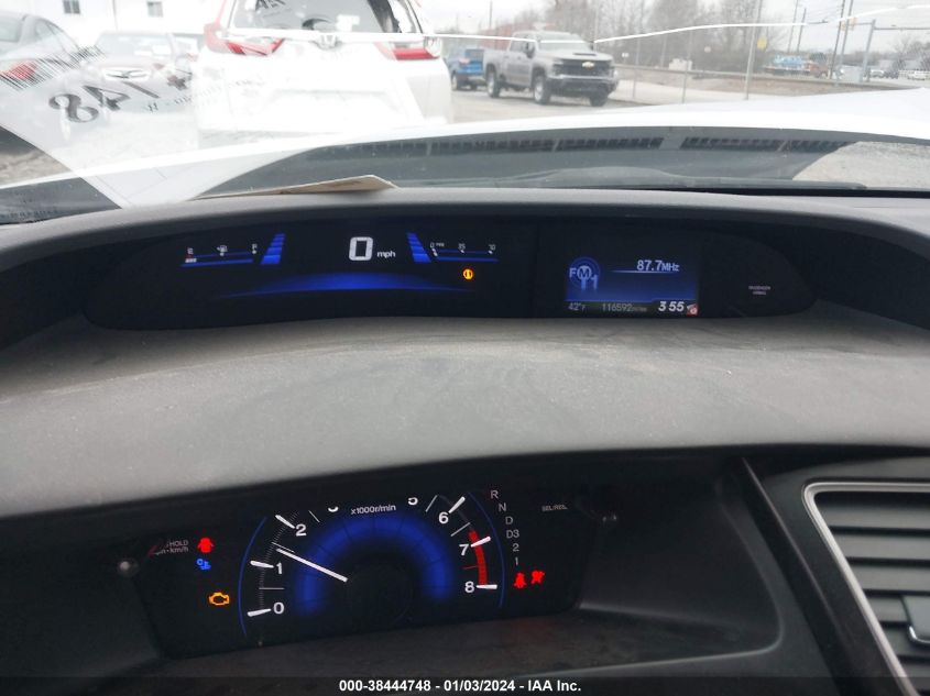 2013 HONDA CIVIC LX - 19XFB2F55DE006635