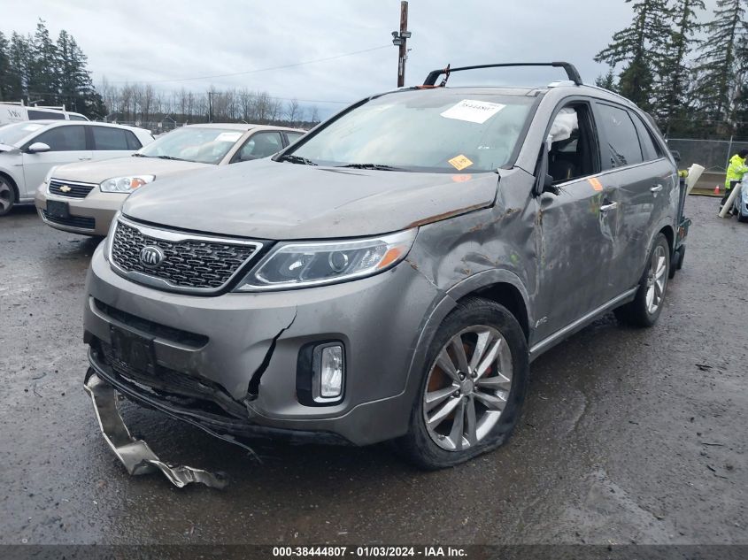 2014 KIA SORENTO LIMITED V6 - 5XYKWDA72EG531874