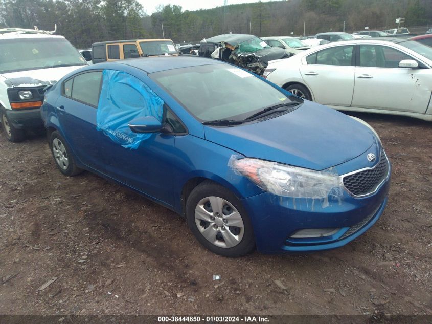 2015 KIA FORTE LX - KNAFX4A69F5326727