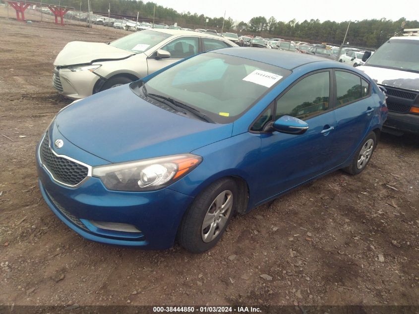 2015 KIA FORTE LX - KNAFX4A69F5326727