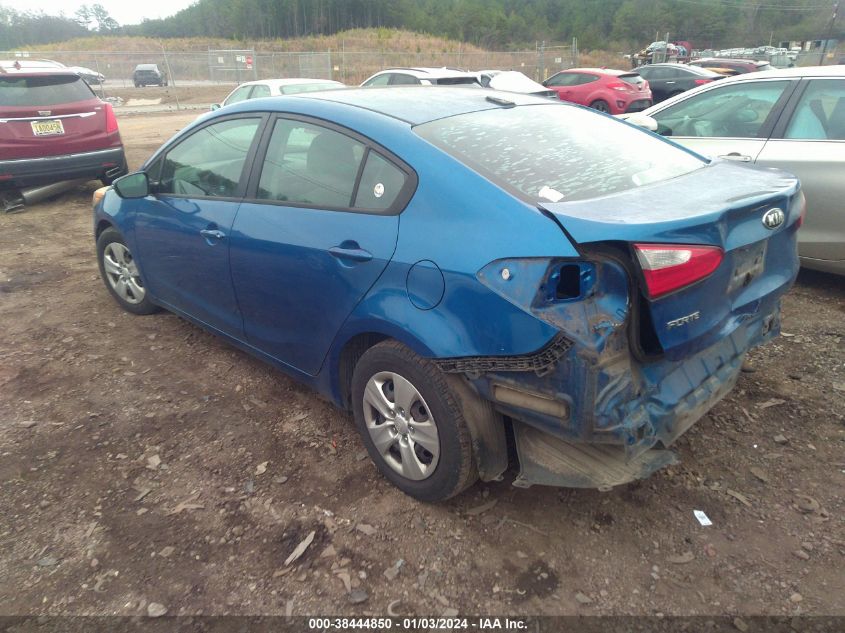 2015 KIA FORTE LX - KNAFX4A69F5326727