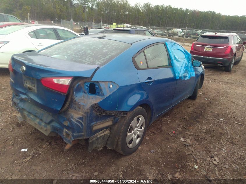 2015 KIA FORTE LX - KNAFX4A69F5326727