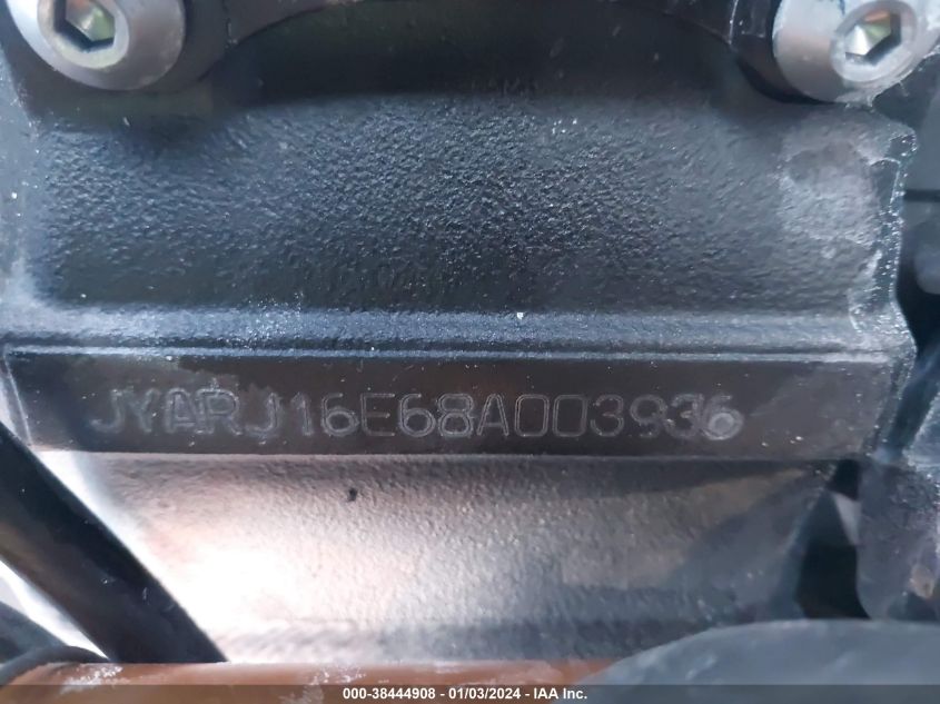 2008 YAMAHA YZFR6 - JYARJ16E68A003936