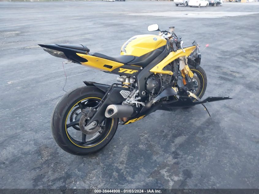 2008 YAMAHA YZFR6 - JYARJ16E68A003936