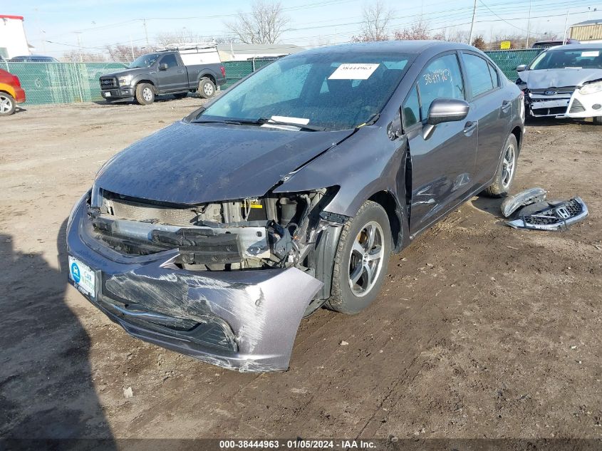 2015 HONDA CIVIC SE - 19XFB2F75FE077449