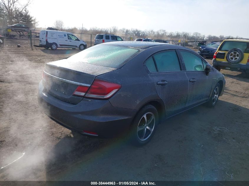 2015 HONDA CIVIC SE - 19XFB2F75FE077449