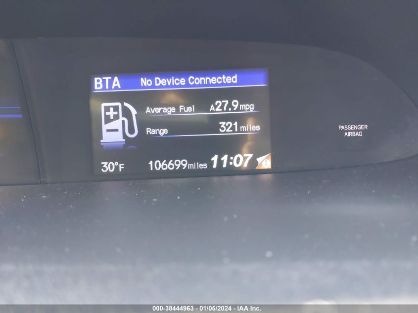 2015 HONDA CIVIC SE - 19XFB2F75FE077449