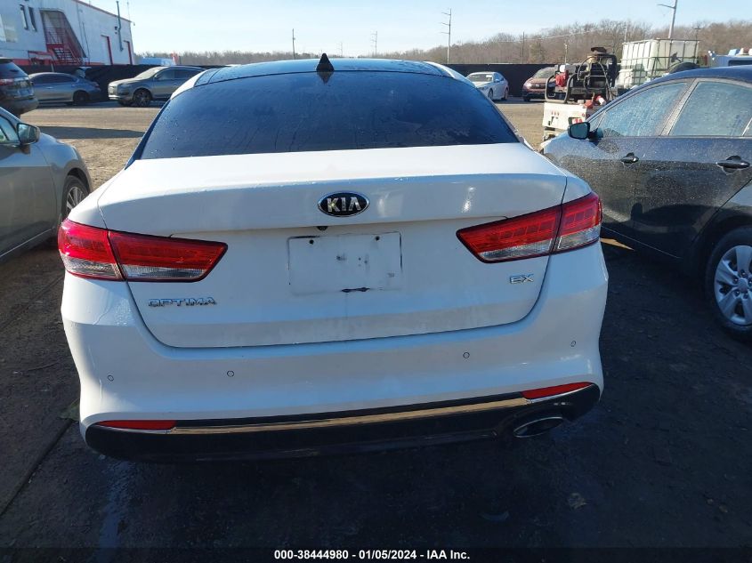 2018 KIA OPTIMA EX - 5XXGU4L35JG182083