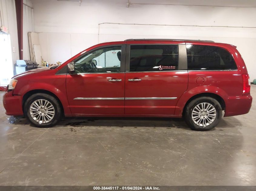 2013 CHRYSLER TOWN & COUNTRY TOURING-L - 2C4RC1CG5DR597140