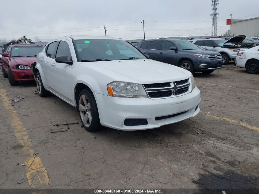 2014 DODGE AVENGER SE - 1C3CDZAB4EN199333