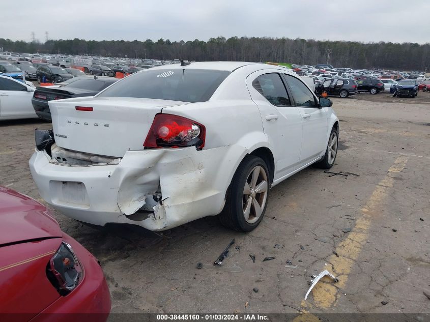 2014 DODGE AVENGER SE - 1C3CDZAB4EN199333