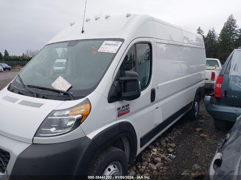 2021 RAM PROMASTER 2500 HIGH ROOF 159 WB 3C6LRVDG1ME554398