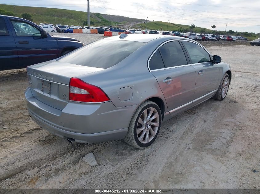 2013 VOLVO S80 T6/T6 PLATINUM/T6 PREMIER PLUS YV1902AH3D1166921