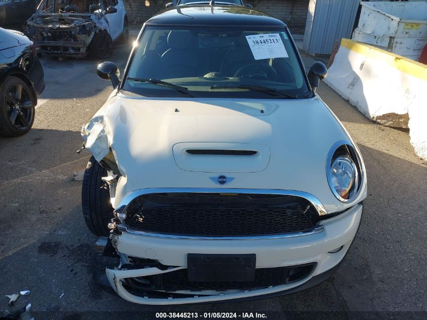 2013 MINI HARDTOP COOPER S - WMWSV3C57DT396447