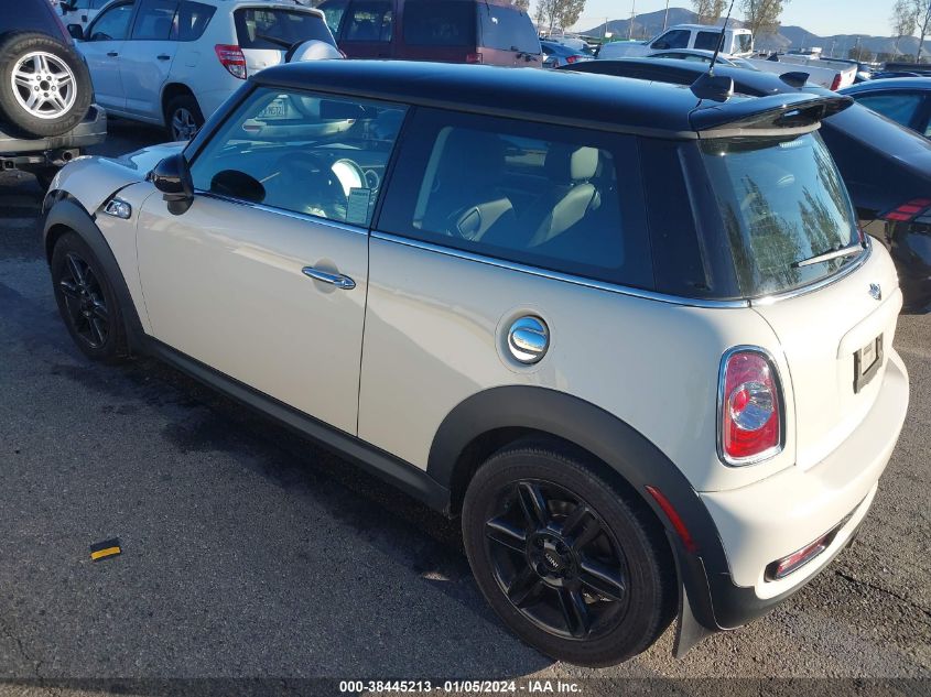 2013 MINI HARDTOP COOPER S - WMWSV3C57DT396447