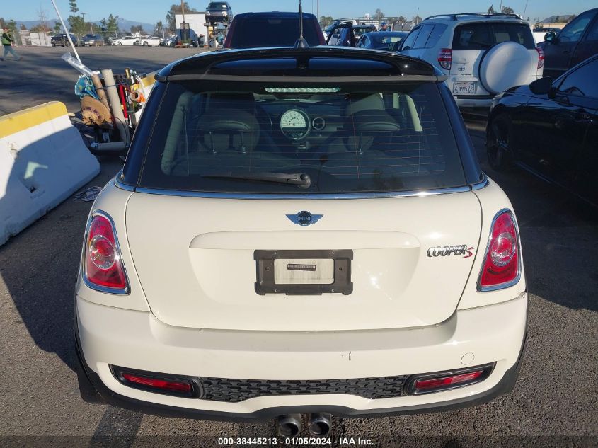 2013 MINI HARDTOP COOPER S - WMWSV3C57DT396447